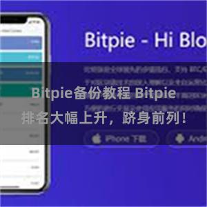 Bitpie备份教程 Bitpie排名大幅上升，跻身前列！