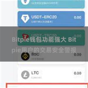 Bitpie钱包功能强大 Bitpie用户的交易安全警报