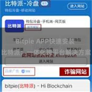 Bitpie APP快速安装 比特派：一体化跨平台解决方案