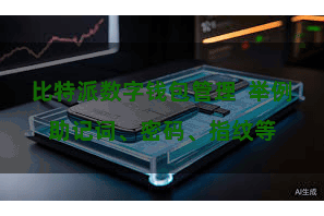 比特派数字钱包管理 举例助记词、密码、指纹等
