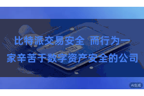 比特派交易安全  而行为一家辛苦于数字资产安全的公司